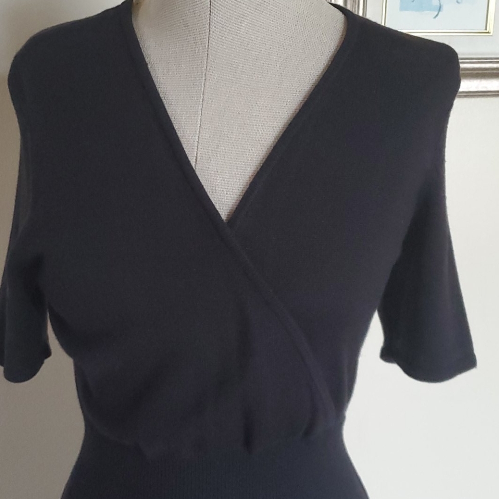 Liz Claiborne Petite lil black dress - Picture 8 of 8